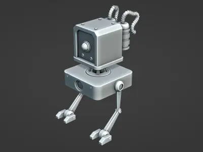 Hardsurface - Robot 3D model