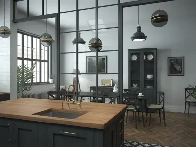 Kitchen 3D model 18