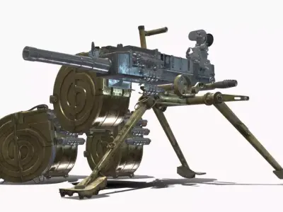 AGS 30 Low-poly 3D model