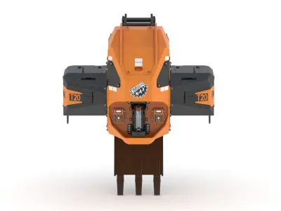 TimberMAX T20 Excavator Mounted 3D model