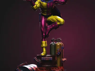 Marvel Comics Madcap 3D print model