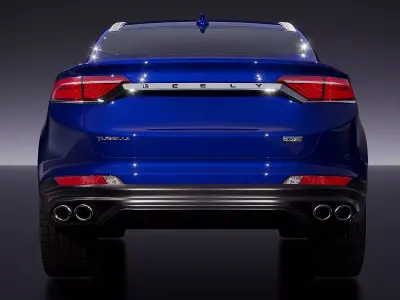  Geely Tugella 2020 3D model