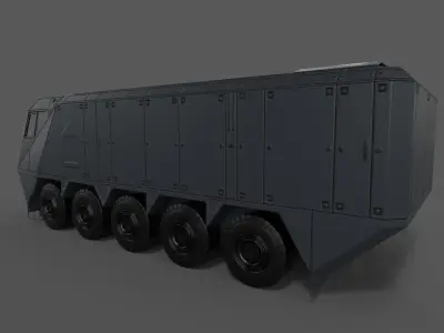 Warfare Vehicle 3D model from CGTrader
