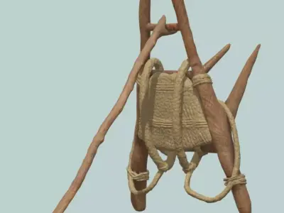 korean carring tool  Free 3D model