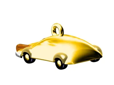 car pendent 3D print model