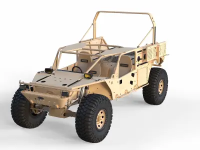HDT Storm SRTV 3D model
