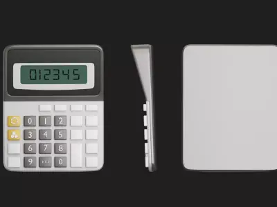 calculator Low-poly 3D model buy