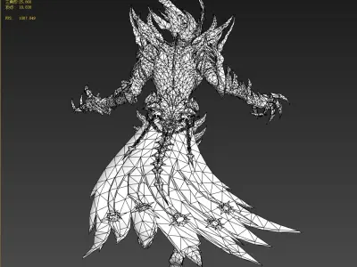 Hell devil 3D model