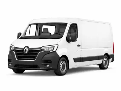 Renault Master Cargo Van Commercial Delivery Vehicle Model 3D model
