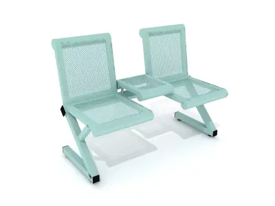 Hospital Bench 12 3D model