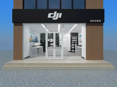 Drone Shop 3D model