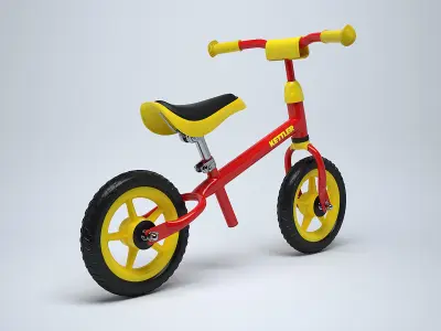 Childrens Bike Kettler Speedy 3D model