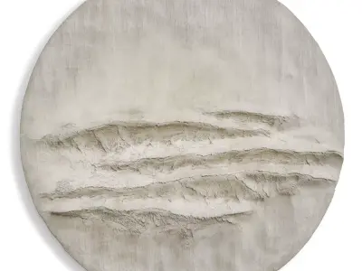 Simonallen sculptor Reef original art plaster 3D model