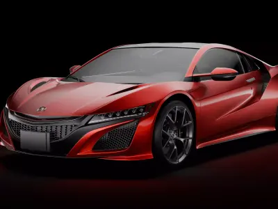 Honda Acura NSX Free 3D model
