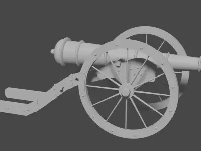 Ancient Artillery 3D model