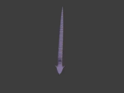 Manda dragon head 3D model