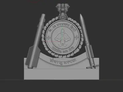 indian air force 3D print model