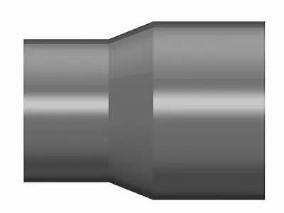 PVC Reducing Bushes - Spigot x Socket End Free 3D model
