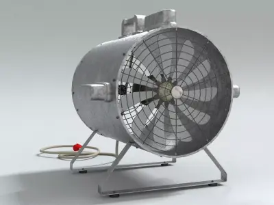 laos Industrial Fan 3D model