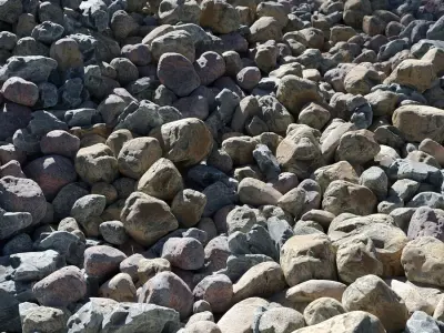 Assorted Smooth River Stone Models Collection 