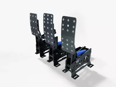 VNM Paddles Low-poly 3D model