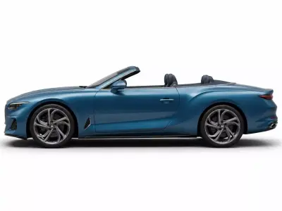 Bentley Mulliner Batur Convertible Highly Detailed  3D model