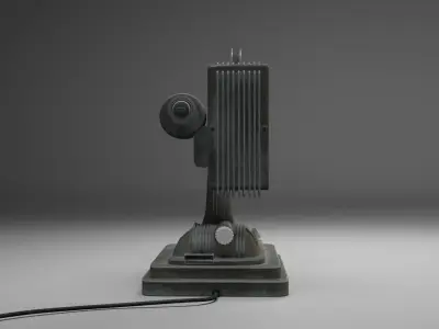 vintage projector  Low-poly 3D model