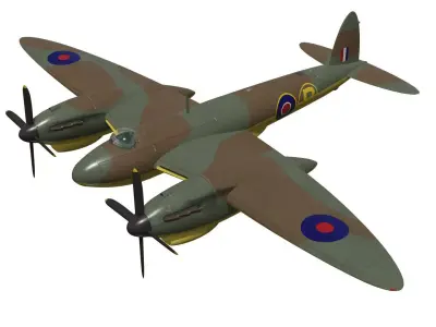 Vickers Type432 3D model