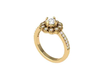 Wedding Ring  3D print model 246