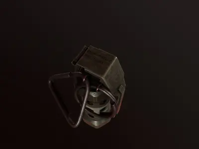 GRENADE M 84 Low-poly 3D model