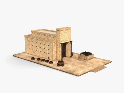 Solomons Temple 3D model