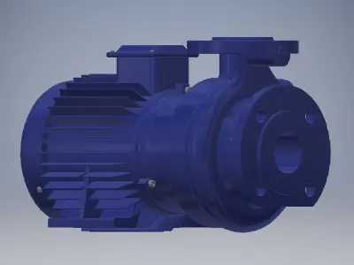 Water Pump 3d model 3D model