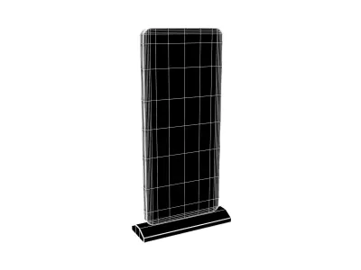Advertising Display LCD Mockup v1 001 Low-poly 3D model