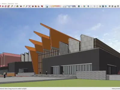 Sketchup Museum 136 3D model