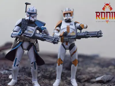 Z6 Rotary blaster minigun clone wars 3D model