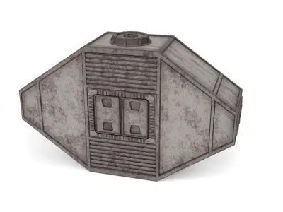 Hangar Container 1-12 scale Blackseries  3D print model