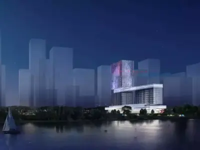 SU model of Headquarters commercial office building 3D model
