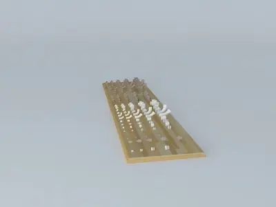 Collection of PVC Connections 3D model