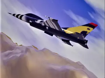 solo Turk f16 Free 3D model