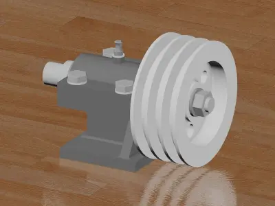 V-Katrol Samestelling Free 3D model