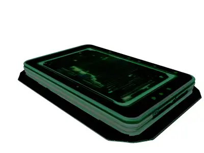 Futuristic SciFi Circuit Tablet Model 3D model