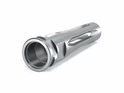 G28 Style Flash Hider Low-poly 3D model purchase