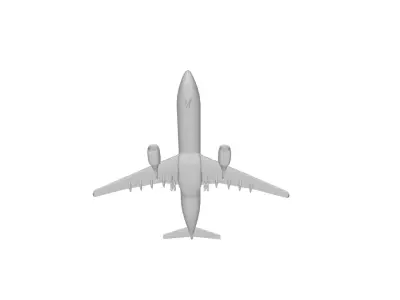 Airbus A330-300 3D model