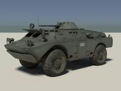 BRDM-2 3D model