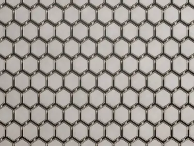 Hexagonal Sci-Fi Metal Plate PBR Seamless Texture purchase