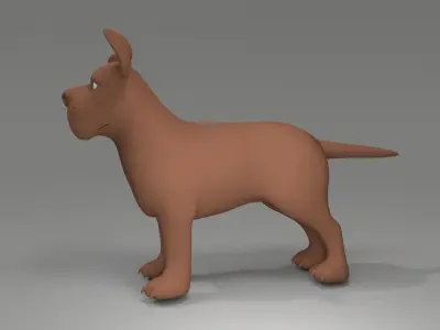 Zion Dog 3D model