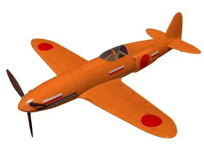 Kawasaki Ki78 Kensan 3D model purchase