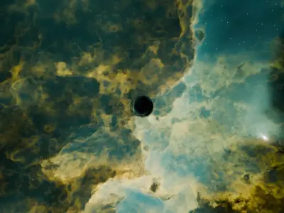 PSR-Cloud 7 Nebula HDRI 16k seamless 3D model