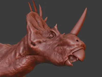 Dinosaur Styracosaurus 3D model