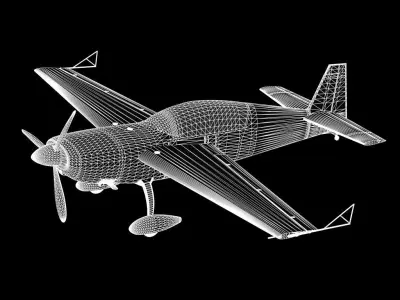 Extra 300 Airplane 3D model purchase